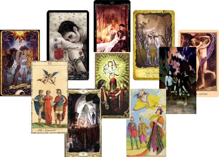 The Lovers Cards