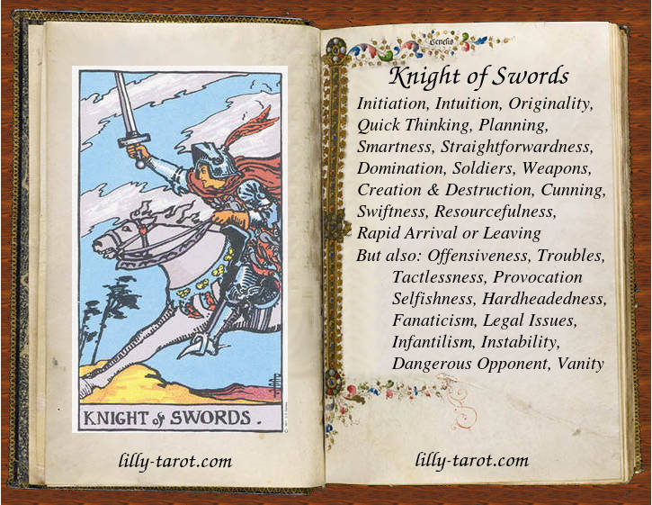 Meaning of Knight of Swords