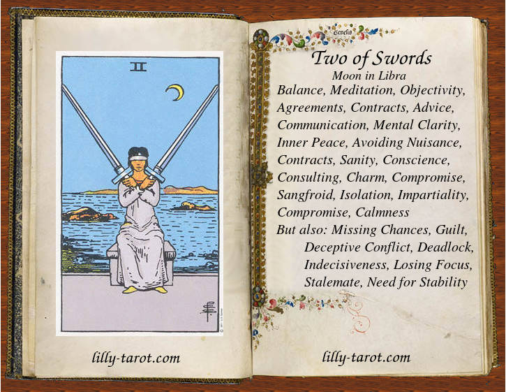 Meaning of Two of Swords