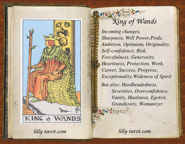 Kina Ærlig Beskæftiget King of Wands